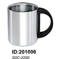18/8 High Quality Stainless Steel Double Wall Mug Sdc-220d